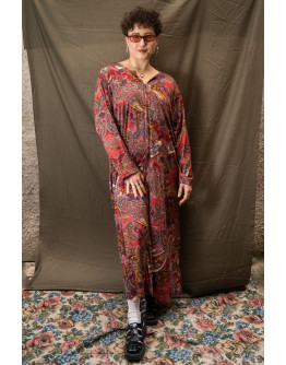 Vintage printed dress 