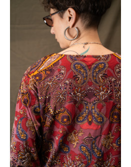 Vintage printed dress 