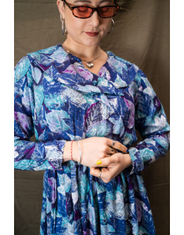 Vintage 90's φλοράλ φόρεμα M 