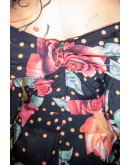 Vintage 90's φλοράλ φόρεμα L