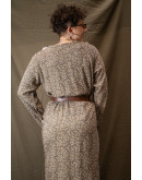 Vintage εμπριμέ φόρεμα 