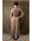 Vintage printed dress L