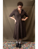 Vintage 90's ριγέ φόρεμα XL