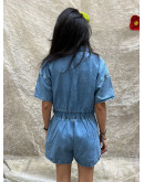 Vintage ολόσωμο σορτς L