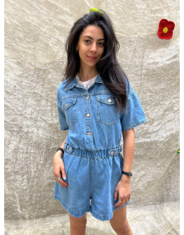 Vintage ολόσωμο σορτς L