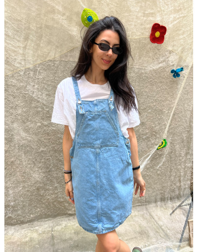 Vintage denim φόρεμα mini S