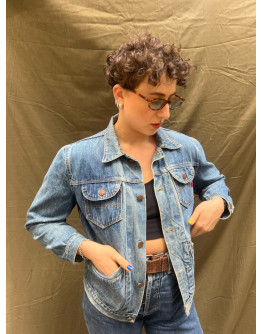 Vintage denim jacket S