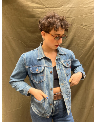 Vintage denim jacket S