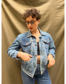 Vintage denim jacket S
