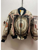 Vintage double faced bomber τζάκετ Picasso