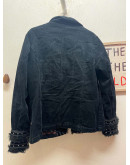 Vintage κοτλέ jacket με κεντημένες λεπτομέρειες L