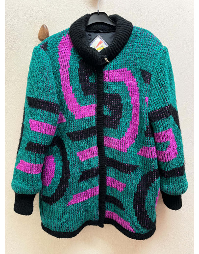 Vintage πλεκτό jacket XL