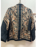 Vintage printed blazer S-M