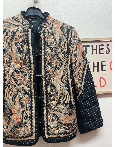 Vintage printed blazer S-M