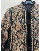 Vintage printed blazer S-M