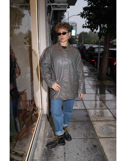 Vintage δερμάτινο jacket L