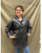 Vintage leather jacket M