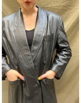 Vintage δερμάτινο τζάκετ M