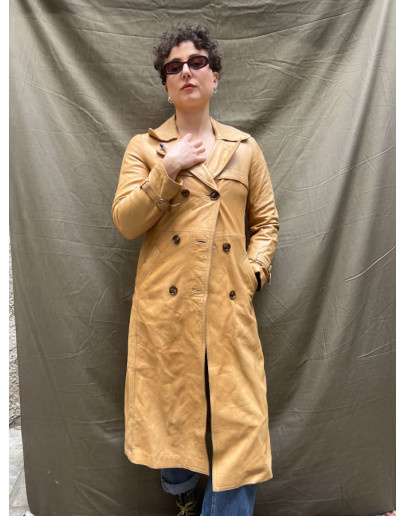 Vintage leather jacket S