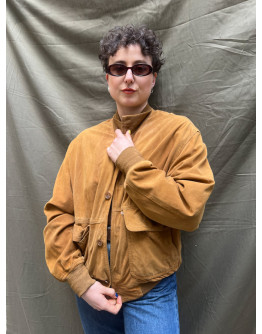 Vintage leather jacket M