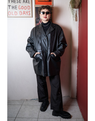 Vintage leather jacket ΧXL