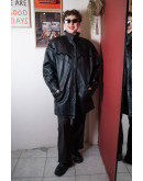 Vintage leather jacket M-L