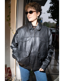 Vintage unisex δερμάτινο jacket M