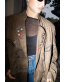 Vintage tyrol leather jacket XL