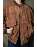 Vintage δερμάτινο τζάκετ L-XL