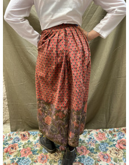 Vintage ζιπ κιλότ S-M