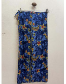 Vintage εμπριμέ wrap φούστα 