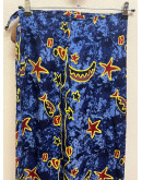 Vintage εμπριμέ wrap φούστα 