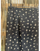 Vintage εμπριμέ wrap φούστα maxi 