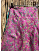 Vintage silk double faced skirt 