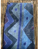 Vintage εμπριμέ wrap φούστα maxi 