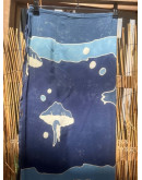 Vintage εμπριμέ wrap φούστα 