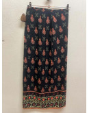 Vintage εμπριμέ wrap φούστα 