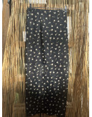 Vintage εμπριμέ wrap φούστα maxi 