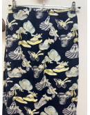 Vintage εμπριμέ wrap φούστα 