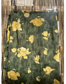 Vintage εμπριμέ wrap φούστα maxi 