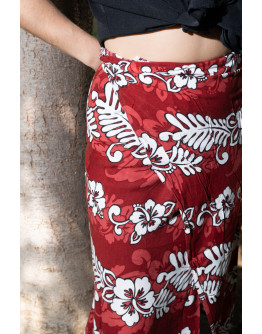 Vintage καρό wrap φούστα 