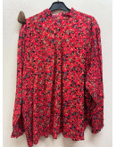 Vintage φλοράλ πουκάμισο oversized