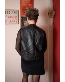 Vintage leather vest L-XL