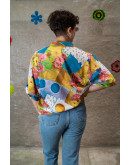 Vintage φλοράλ τοπ 2XL