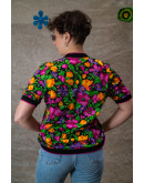 Vintage φλοράλ τοπ L