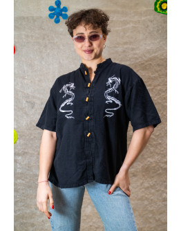 Vintage ασιάτικο top XL