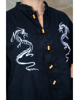 Vintage ασιάτικο top XL