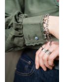 Vintage πουκάμισο με λεπτομέρειες M