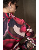 Vintage εμπριμέ πουκάμισο M