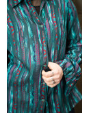 Vintage πουκάμισο με κεντημένες λεπτομέρειες M